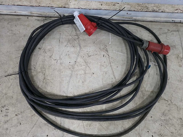 Verlengkabel 25 meter 380v 32ah - afbeelding 2 van  2