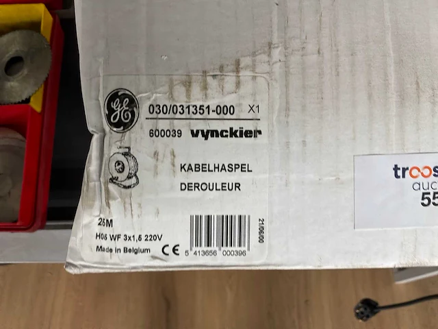 Verlengkabelhaspel 25 mtr (2x) - afbeelding 4 van  4