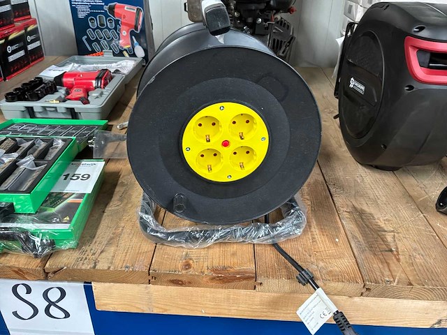 Verlengkabelhaspel (2x) - afbeelding 2 van  3