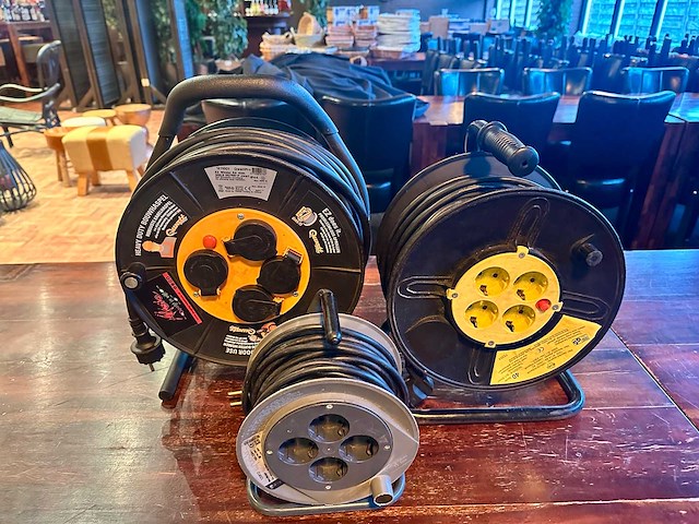 Verlengkabelhaspel (3x) - afbeelding 1 van  4