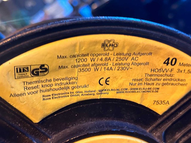 Verlengkabelhaspel (3x) - afbeelding 4 van  4