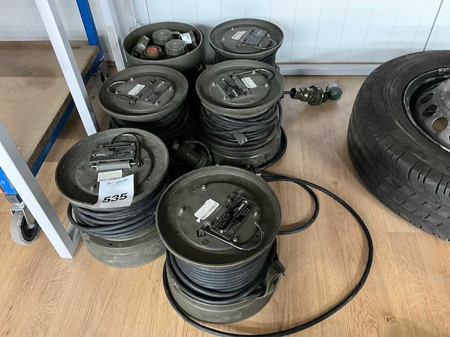 Verlengkabelhaspel 42v (6x) - afbeelding 2 van  2