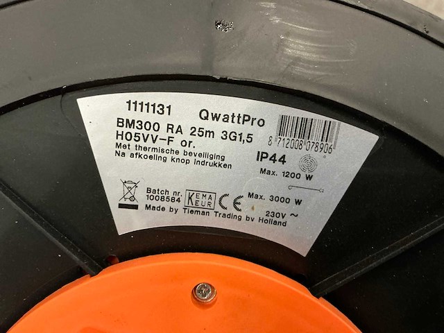 Verlengkabelhaspels en -snoer - afbeelding 3 van  3