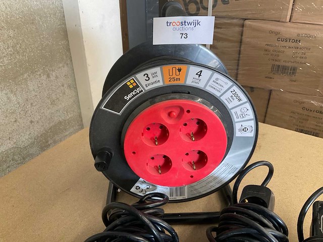 Verlengkabelhaspels en -snoeren (10x) - afbeelding 2 van  2