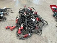 Verlengsnoer krachtkabels (10x) - afbeelding 1 van  5
