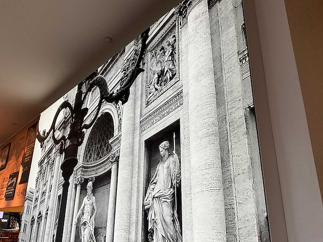 Verlichte canvas "fontana di trevi" - afbeelding 4 van  5