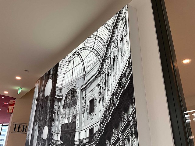 Verlichte canvas "galleria vittorio emanuele ii" - afbeelding 4 van  4