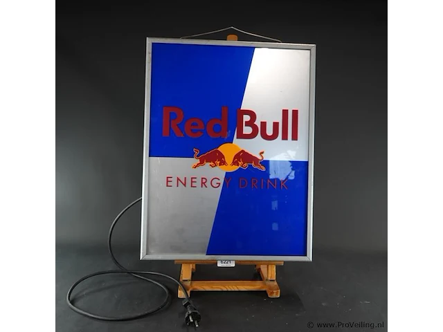 Verlichte reclame-lichtbak red bull - afbeelding 4 van  8