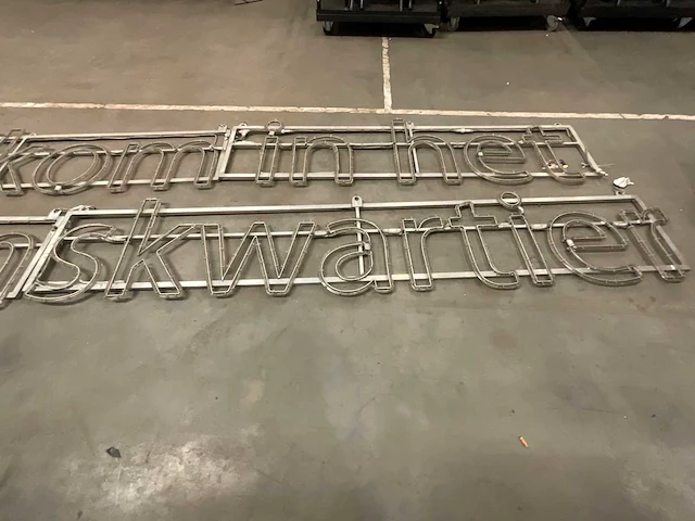Verlichte tekst decoratie - afbeelding 5 van  7
