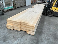 Verlijmde vuren balken nieuw (9x) - afbeelding 2 van  3