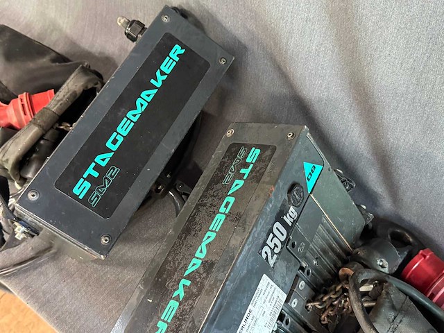 Verlinde - sm2 - electric chain hoist - 250kg (2x) - afbeelding 1 van  3