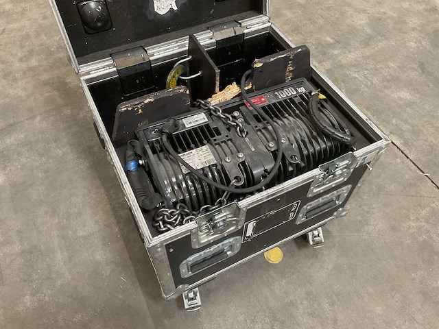 Verlinde 1000kg / 20m elektrische kettingtakel in flightcase - afbeelding 2 van  5