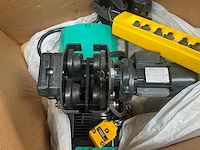 Verlinde eurochain ve10 ongebruikt elektrische kettingtakel - afbeelding 2 van  11