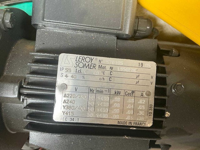 Verlinde eurochain ve10 ongebruikt elektrische kettingtakel - afbeelding 11 van  11