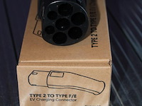 Verloopstekker / adapter metron ac01. type 2 naar schuco (230v). laadpaal gebruiken als stopcontact. - afbeelding 2 van  3