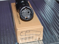 Verloopstekker / adapter metron ac01. type 2 naar schuco (230v). laadpaal gebruiken als stopcontact. - afbeelding 3 van  3