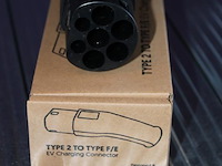 Verloopstekker / adapter metron ac01. type 2 naar schuco (230v). laadpaal gebruiken als stopcontact. - afbeelding 2 van  3