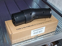 Verloopstekker / adapter metron ac01. type 2 naar schuco (230v). laadpaal gebruiken als stopcontact. - afbeelding 1 van  3