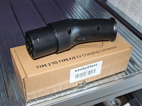 Verloopstekker / adapter metron ac01. type 2 naar schuco (230v). laadpaal gebruiken als stopcontact. - afbeelding 1 van  3