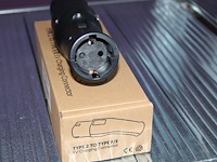 Verloopstekker / adapter metron ac01. type 2 naar schuco (230v). laadpaal gebruiken als stopcontact. - afbeelding 3 van  3