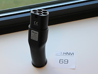 Verloopstekker / adapter metron ac01. type 2 naar schuco (230v). laadpaal gebruiken als stopcontact. - afbeelding 1 van  3