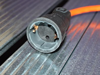 Verloopstekker / adapter metron ac01v2lmg. type 2 naar schuco (230v). auto accu gebruiken als standaard wcd. - afbeelding 2 van  2