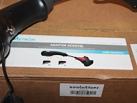 Verloopstekker / adapter metron ac02v2l. type 2 naar 3x schuco (230v). auto accu gebruiken als stopcontact. - afbeelding 2 van  2