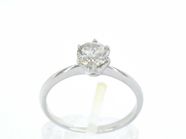 Verlovingsring 1.30 carat diamant 18 karaat goud - afbeelding 1 van  9