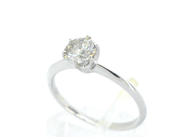 Verlovingsring 1.30 carat diamant 18 karaat goud - afbeelding 4 van  9