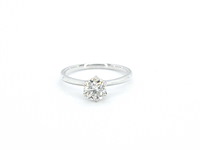 Verlovingsring 1.30 carat diamant 18 karaat goud - afbeelding 6 van  9