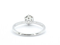 Verlovingsring 1.30 carat diamant 18 karaat goud - afbeelding 7 van  9