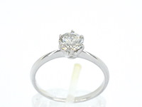 Verlovingsring met een diamant van 1.20 carat in 18 carats goud