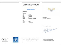 Verlovingsring met een diamant van 1.50 carat in 18 carats goud - afbeelding 3 van  7