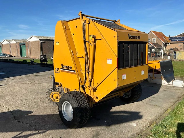Vermeer 504 super 1 balenpers - afbeelding 6 van  9