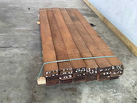 Vermelho hardhouten beschoeiingsplank 200x15x2 cm (27x)