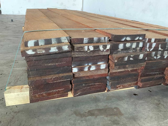 Vermelho hardhouten beschoeiingsplank 200x15x2 cm (67x) - afbeelding 3 van  5