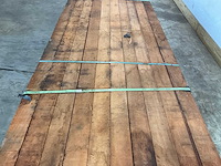 Vermelho hardhouten beschoeiingsplank 300x10x2 cm (50x) - afbeelding 3 van  6