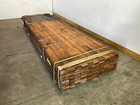 Vermelho hardhouten beschoeiingsplank 300x10x2 cm (50x) - afbeelding 2 van  4