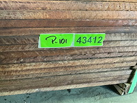 Vermelho hardhouten beschoeiingsplank 300x10x2 cm (50x) - afbeelding 4 van  4