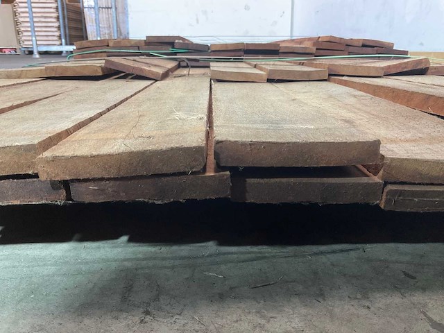 Vermelho hardhouten beschoeiingsplank 500x10x1,7 cm (30x) - afbeelding 4 van  5