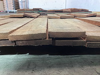 Vermelho hardhouten beschoeiingsplank 500x10x1,7 cm (30x) - afbeelding 4 van  5