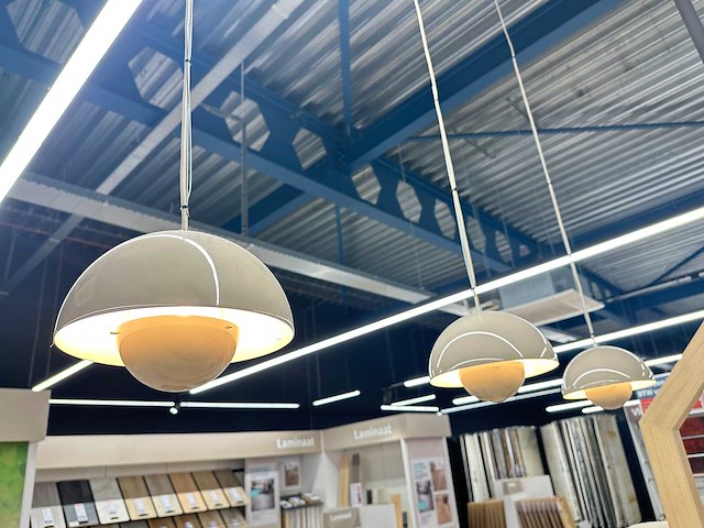 Vernon panton - flowerpot vp1 - hanglamp (3x) - afbeelding 1 van  5