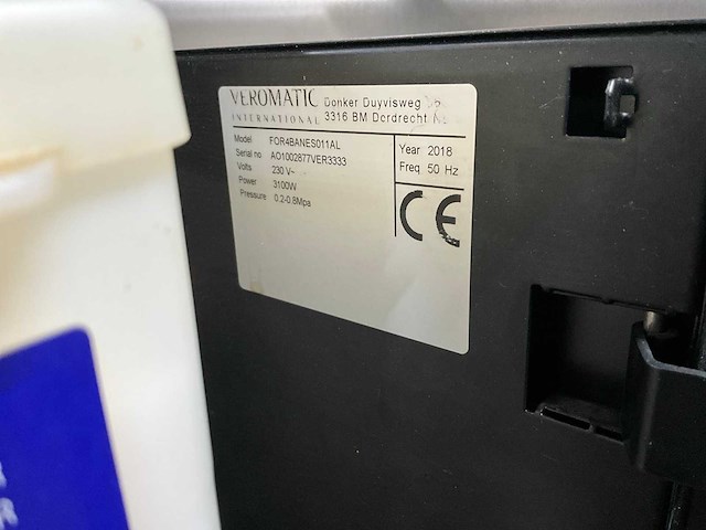 Veromatic for4banes011al koffiemachine - afbeelding 7 van  7