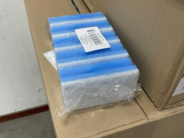 Verpakking á 5 stuks schuursponsjes (130x) - afbeelding 2 van  3