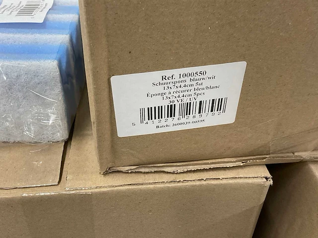Verpakking á 5 stuks schuursponsjes (130x) - afbeelding 3 van  3