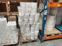 Verpakking á 6 stuks jumborol mini 2-laags toiletrol (28x) - afbeelding 2 van  3