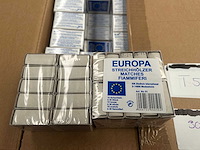 Verpakking lucifers met 38 stuks (3000x) - afbeelding 3 van  5