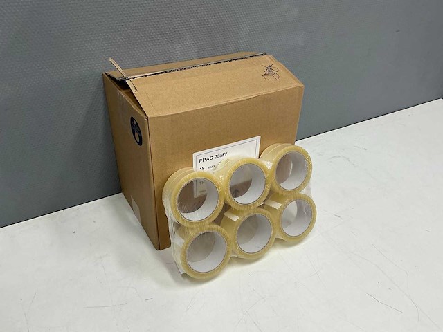 Verpakkings tape 48x66 mm - 36 st (10x) - afbeelding 3 van  5