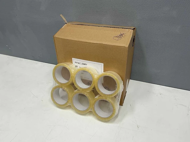 Verpakkings tape 48x66 mm - 36 st (20x) - afbeelding 1 van  5