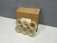 Verpakkings tape 48x66 mm - 36 st (6x) - afbeelding 1 van  5